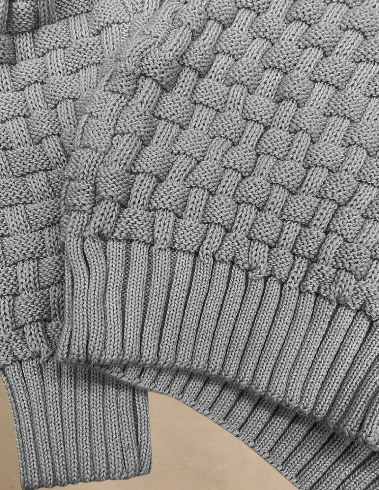 Sweter Męski Z Guzikami