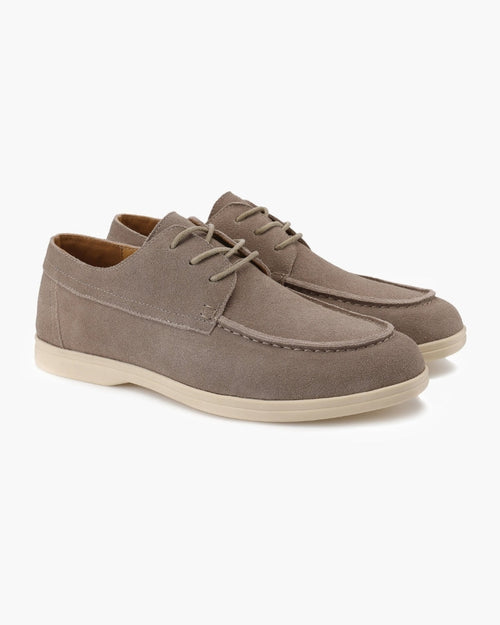 Agora — Buty Zamszowe Sznurowane Premium