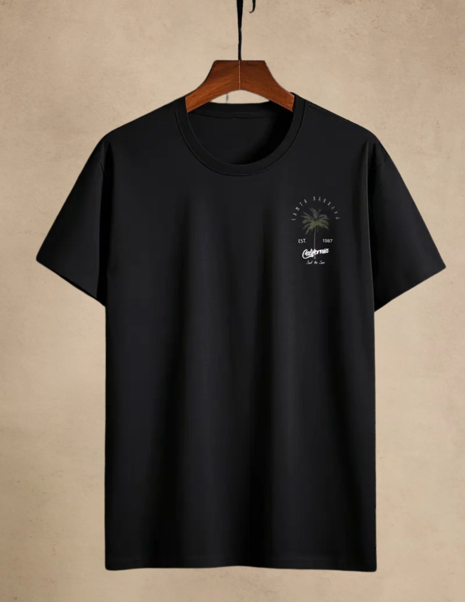 T-shirt Męski W Kalifornijskim Stylu