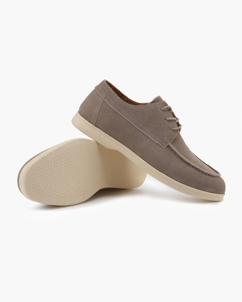 Agora — Buty Zamszowe Sznurowane Premium
