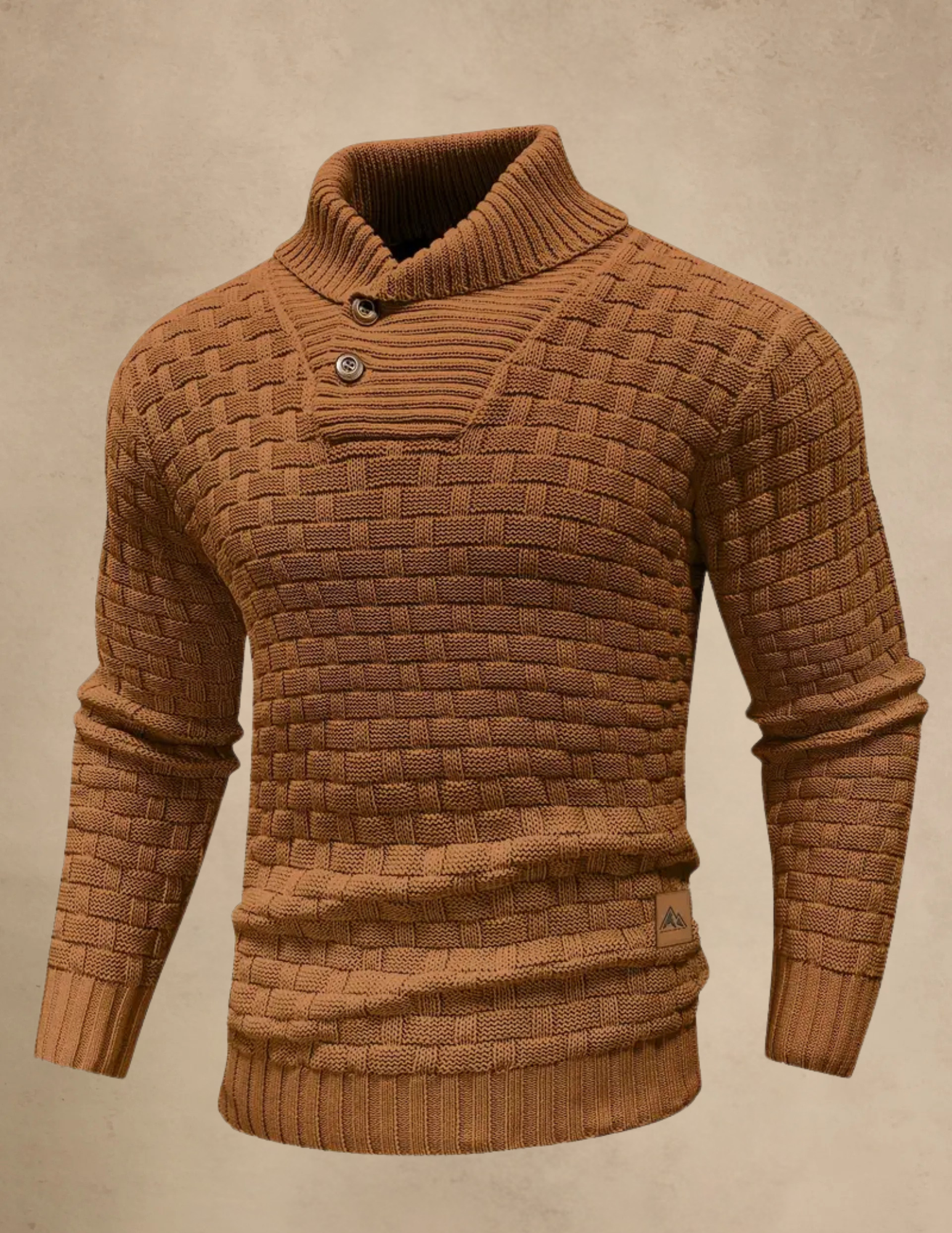 Sweter Męski Z Guzikami