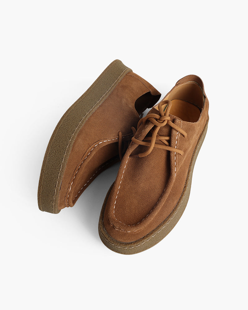 Trapani — Buty Zamszowe Miejskie Premium