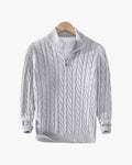Granada — Sweter Half-Zip Bawełniany