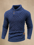 Sweter Męski Z Guzikami