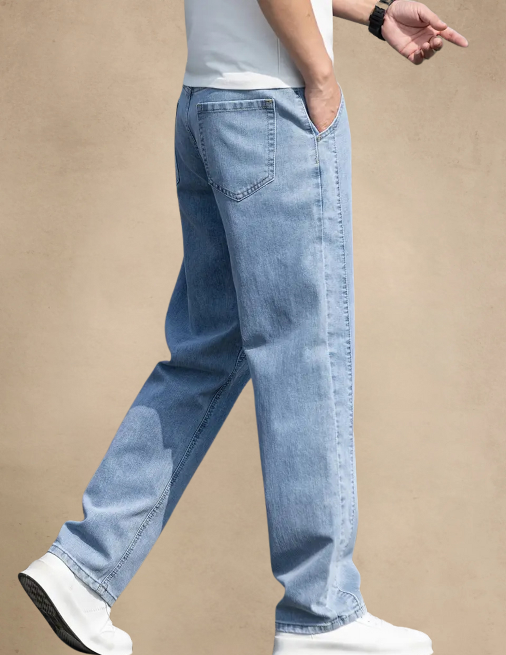 Spodnie Męskie Jeansowe Relaxed Fit