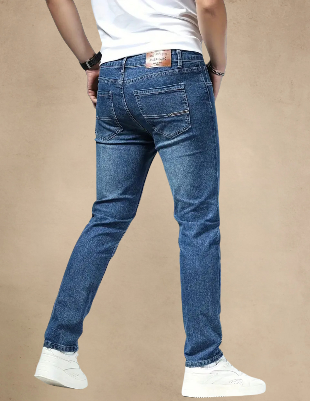 Spodnie Męskie Jeansowe Slim Fit Premium