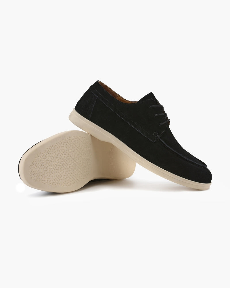 Agora — Buty Zamszowe Sznurowane Premium