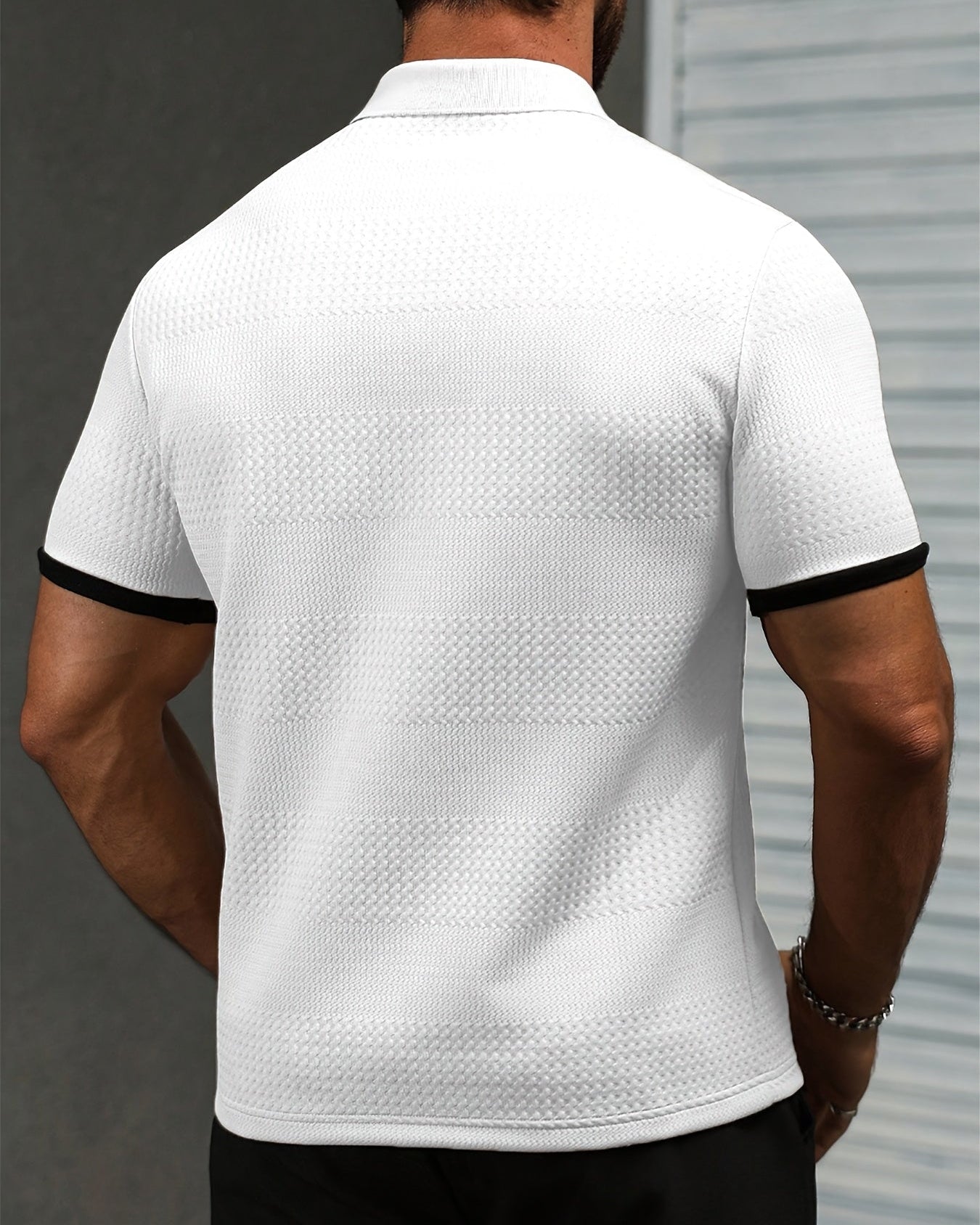 Orta — Polo Elastyczna Elegancka Casual