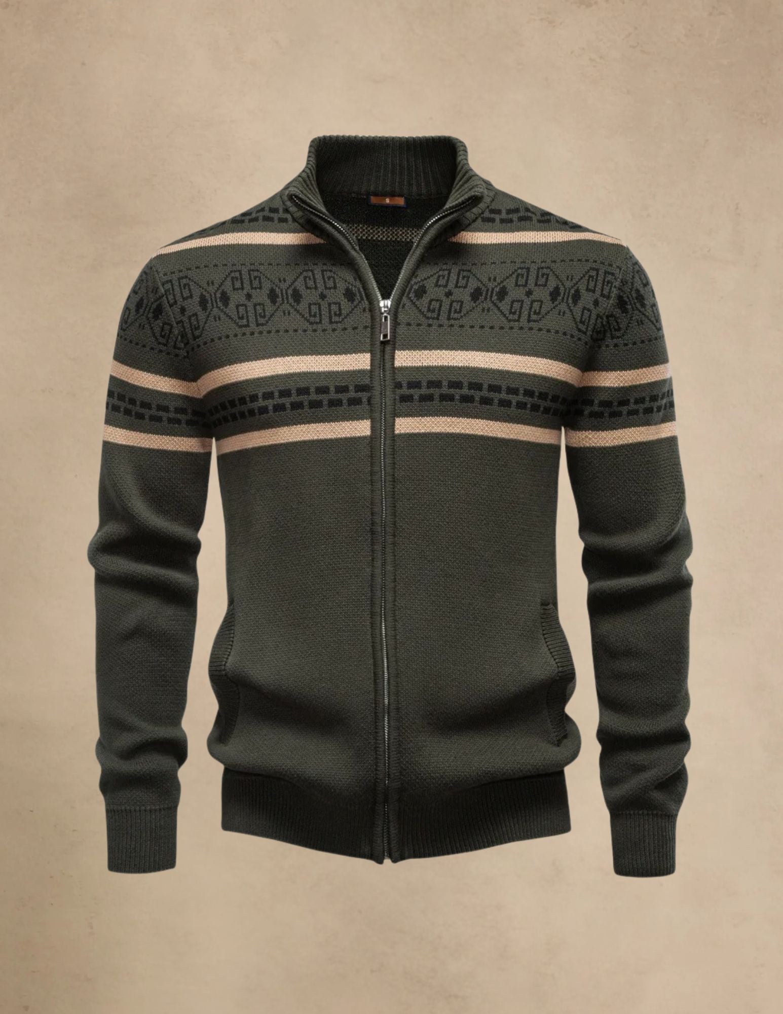 Sweter Męski Rozpinany