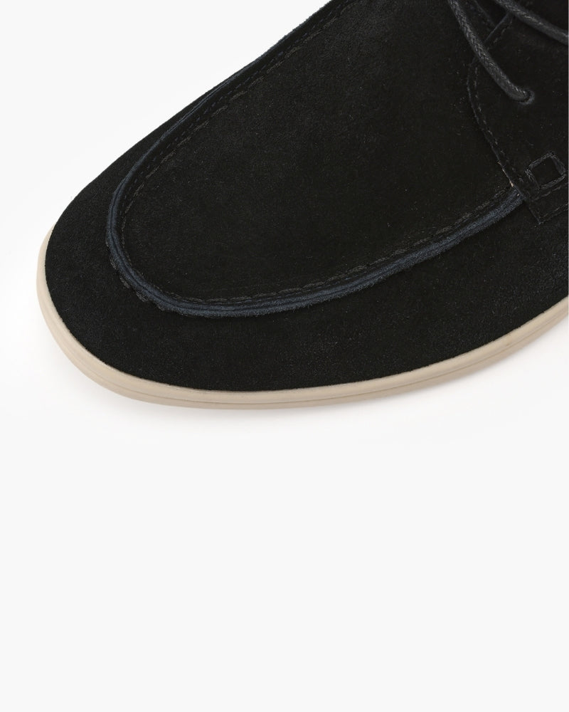 Agora — Buty Zamszowe Sznurowane Premium
