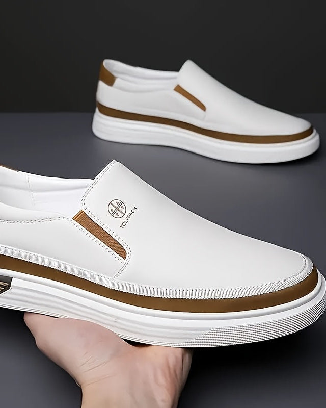 Alghero — Mokasyny Slip-On z Antypoślizgową Podeszwą PVC