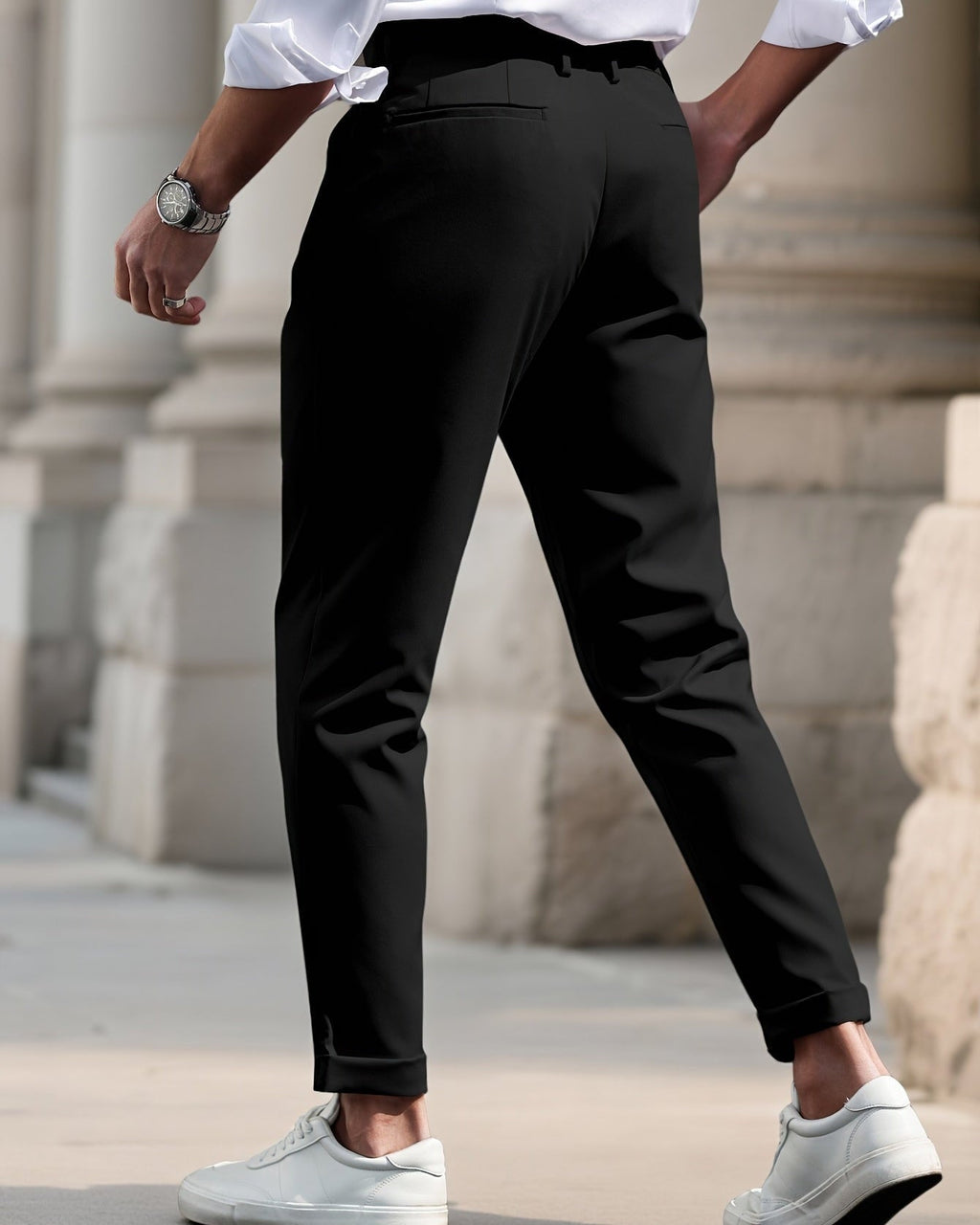 Perugia — Spodnie Slim Fit Casual Modne