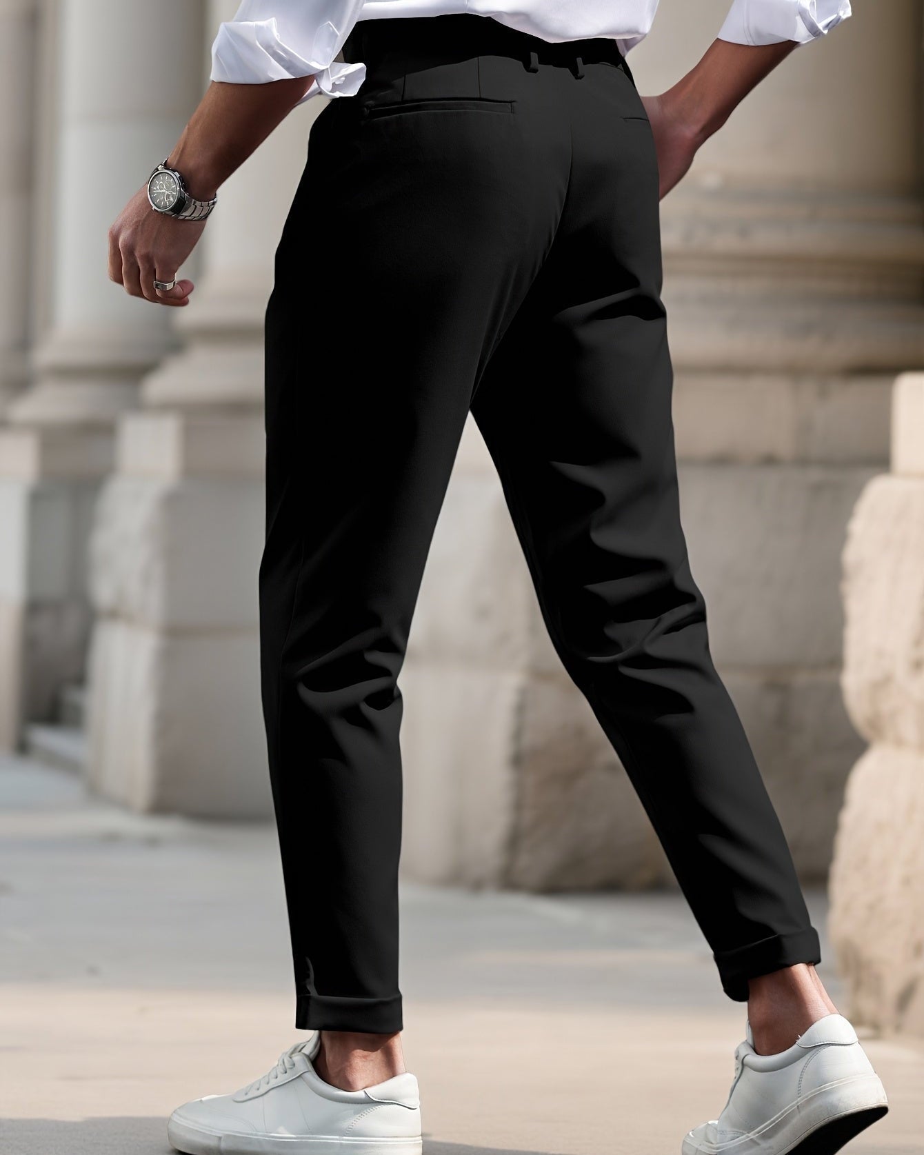 Perugia — Spodnie Slim Fit Casual Modne