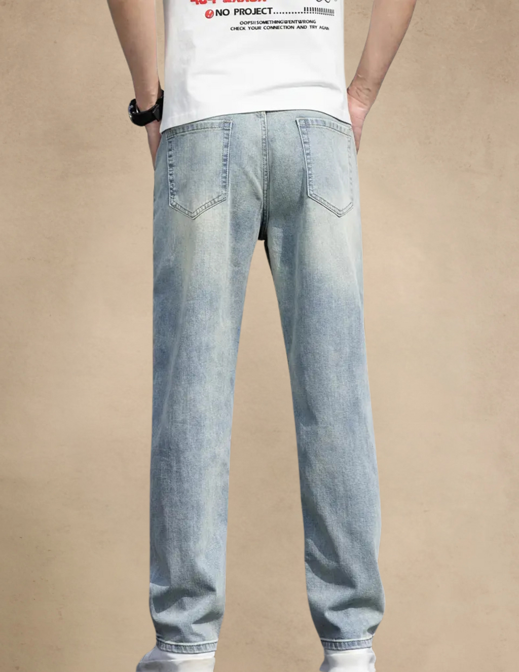 Spodnie Męskie Jeansowe Relaxed Fit
