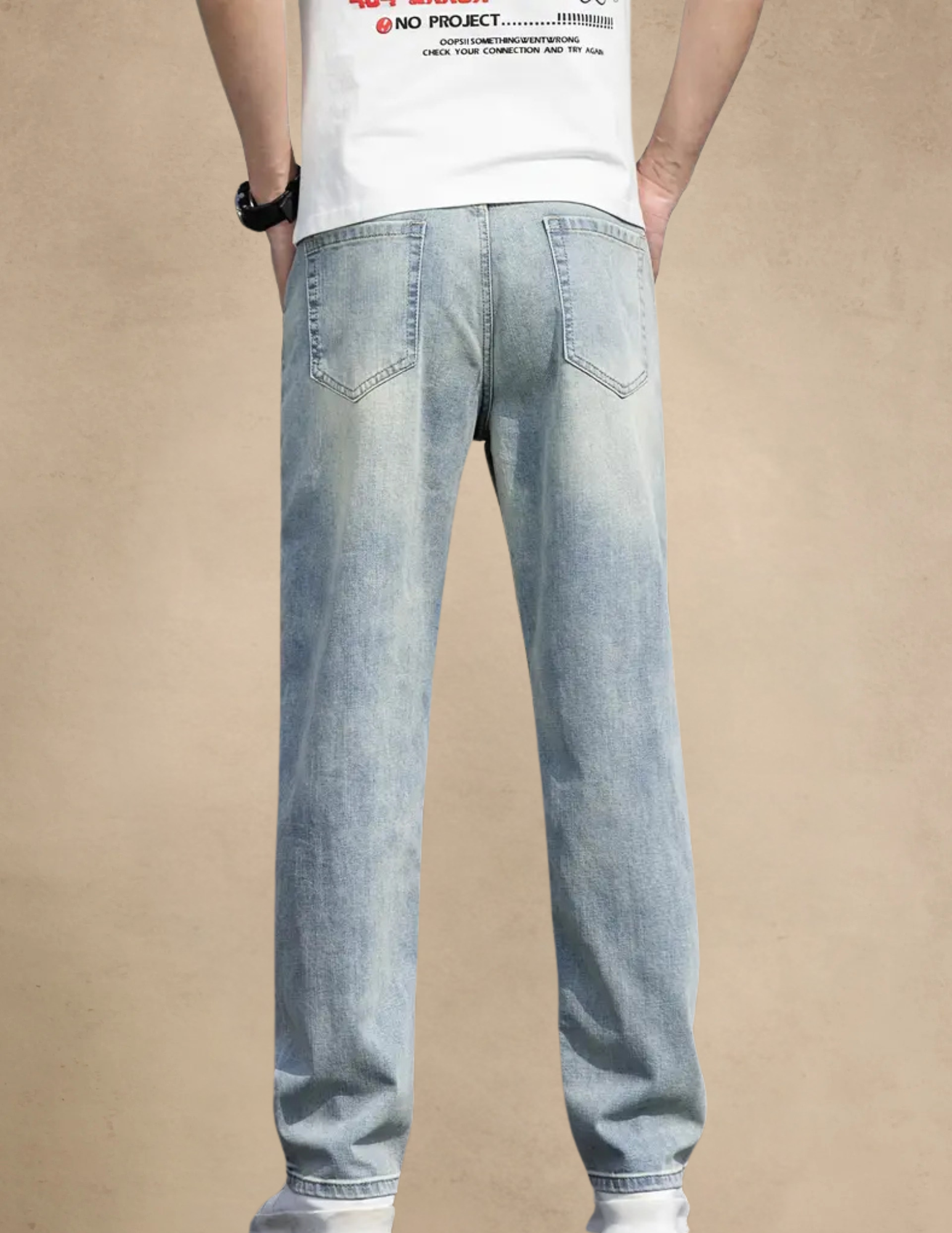Spodnie Męskie Jeansowe Relaxed Fit
