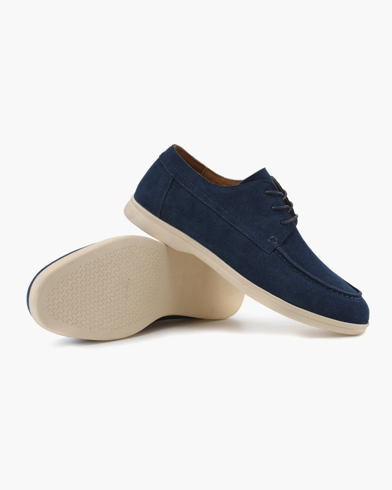 Agora — Buty Zamszowe Sznurowane Premium