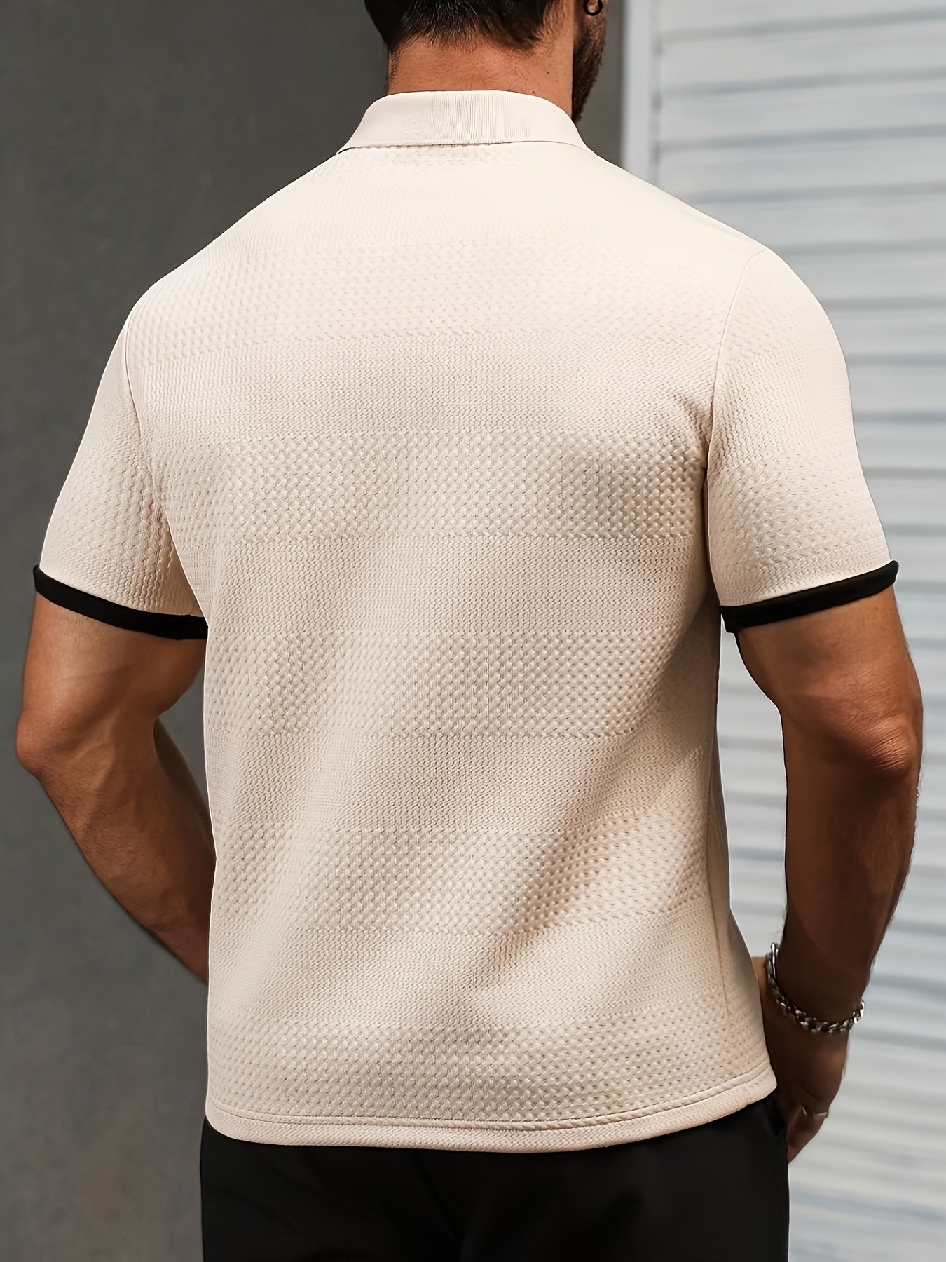 Orta — Polo Elastyczna Elegancka Casual