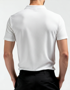 Koszulka Polo Męska Jedwabna Anti-Wrinkle