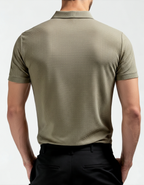 Koszulka Polo Męska Jedwabna Anti-Wrinkle