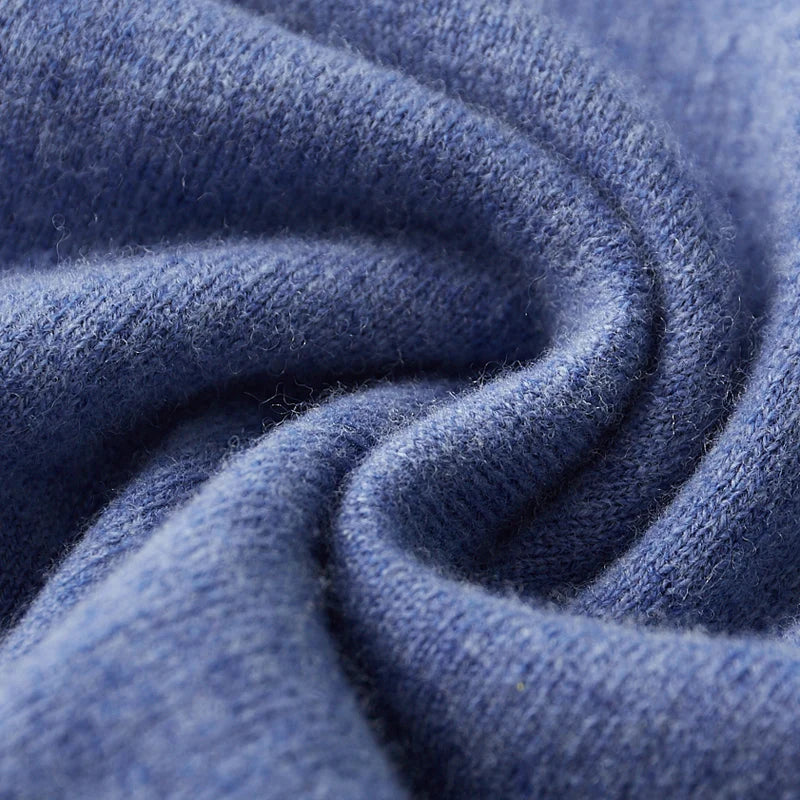 Męski sweter polo z kołnierzykiem – zdjęcie 7