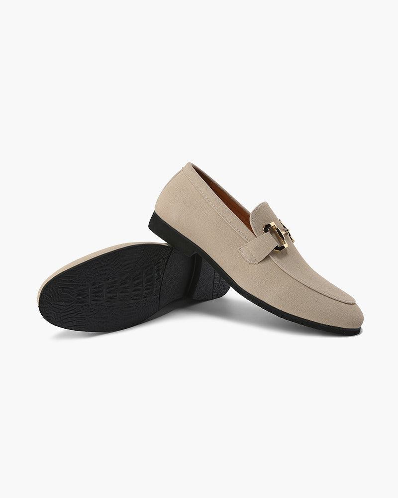 Marsala — Mokasyny Zamszowe Luxury