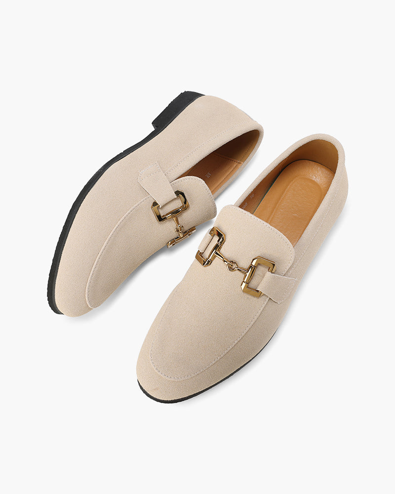 Marsala — Mokasyny Zamszowe Luxury