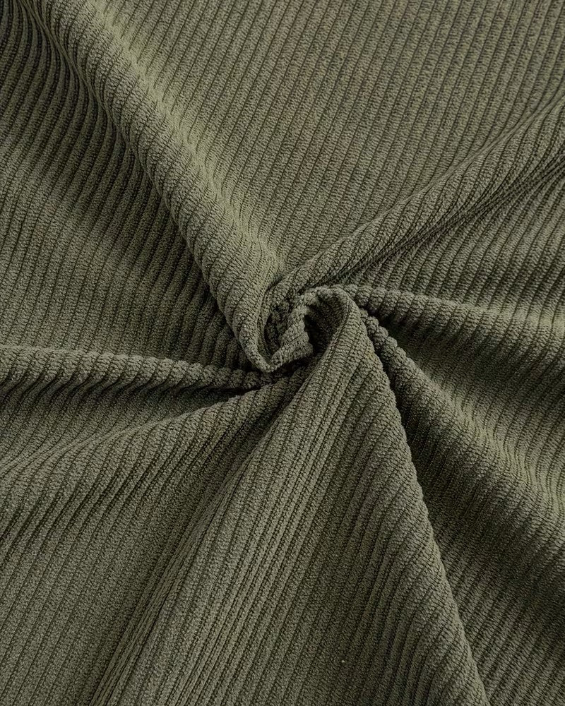Overshirt Uomo in Velluto a Coste Manica Lunga