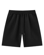 Komplet Męski Polo i Szorty Jacquard