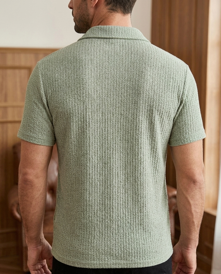 Brenta — Polo Jacquard w Kratę na Co Dzień