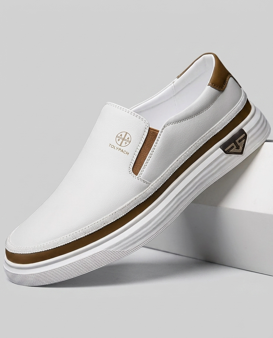 Alghero — Mokasyny Slip-On z Antypoślizgową Podeszwą PVC